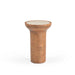 Bijzettafel Zoë Rond | Naturel 33cm