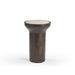 Bijzettafel Zoë Rond | Bruin 33cm