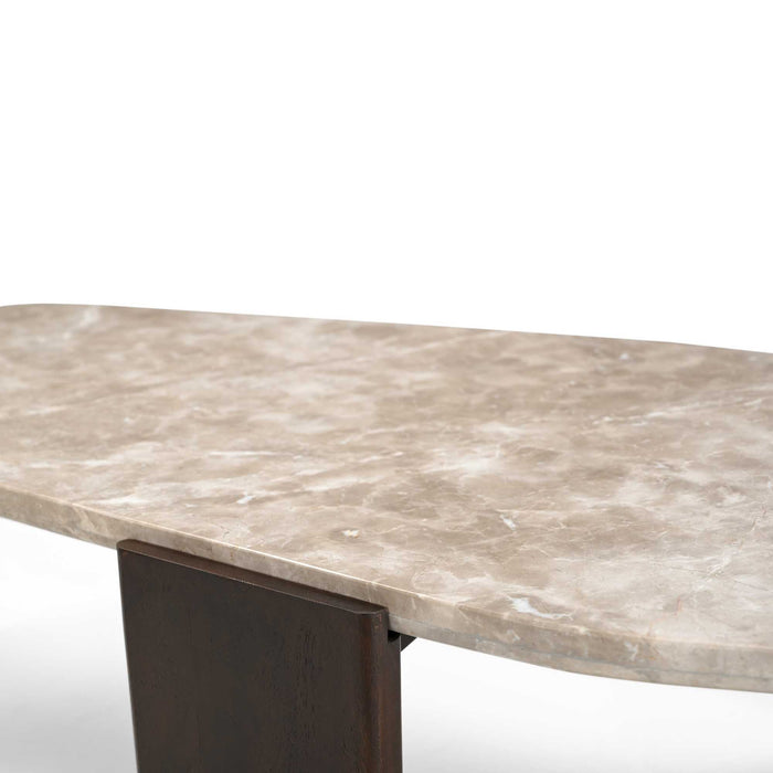 Salontafel Silva Rechthoekig | Bruin 130cm
