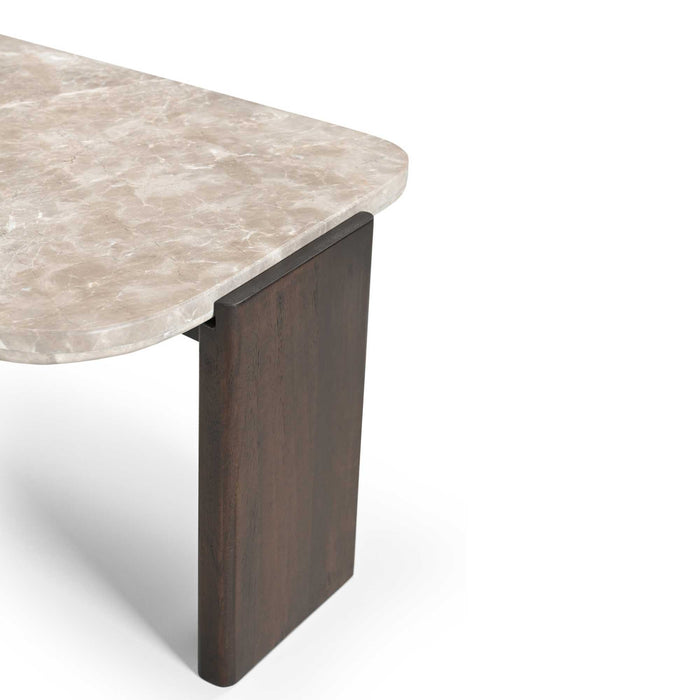 Salontafel Silva Rechthoekig | Bruin 130cm