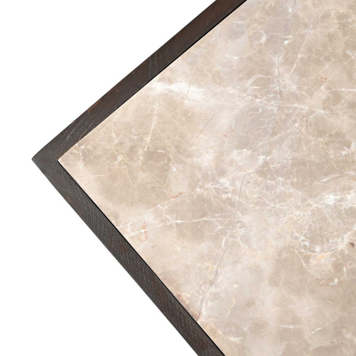 Salontafel Moos Vierkant | Bruin 80cm