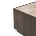 Salontafel Moos Vierkant | Bruin 80cm