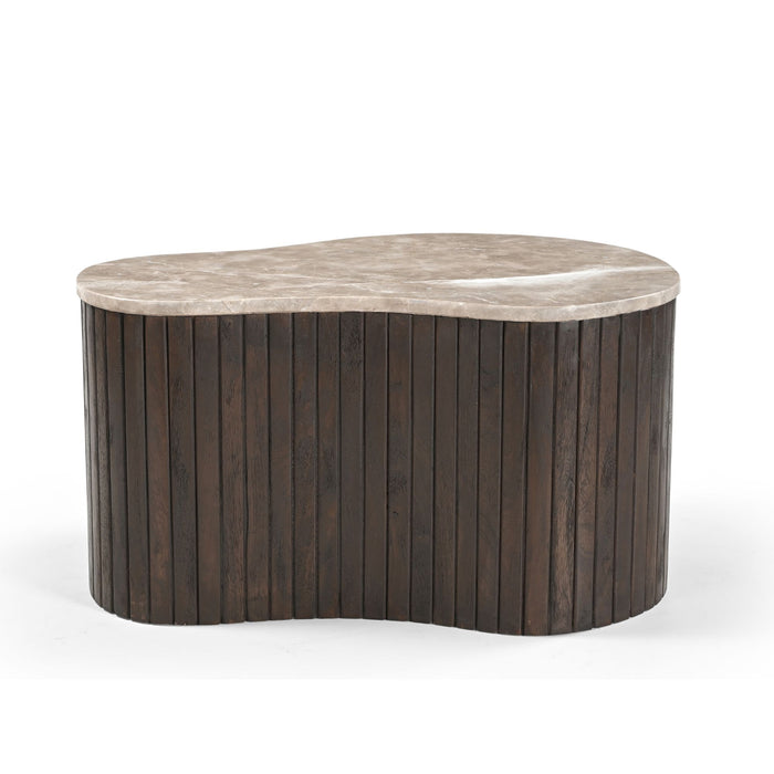 Salontafel Nomi Organisch gevormd | Bruin 70cm