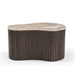 Salontafel Nomi Organisch gevormd | Bruin 70cm