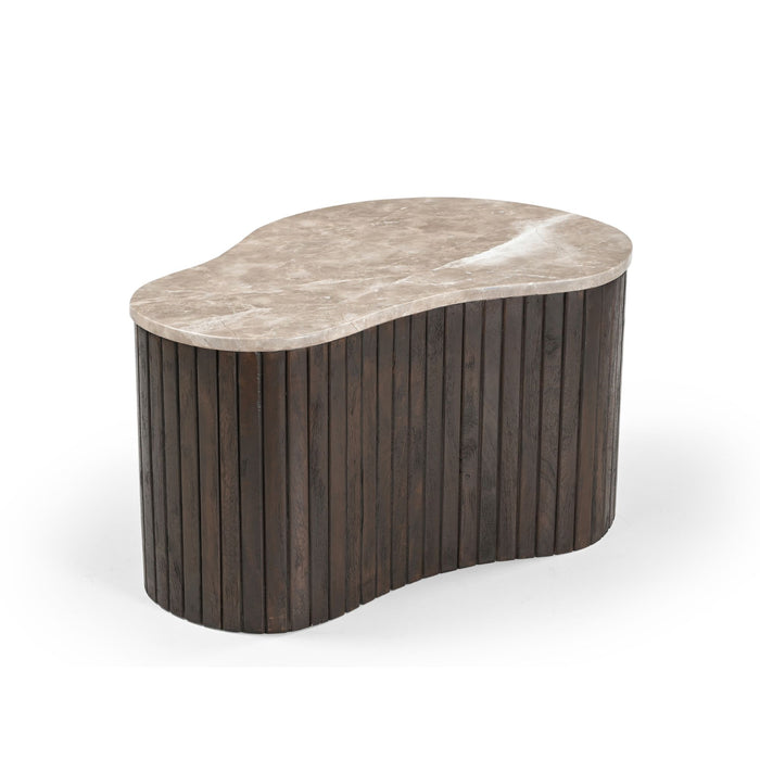 Salontafel Nomi Organisch gevormd | Bruin 70cm
