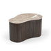 Salontafel Nomi Organisch gevormd | Bruin 70cm