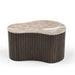 Salontafel Nomi Organisch gevormd | Bruin 70cm