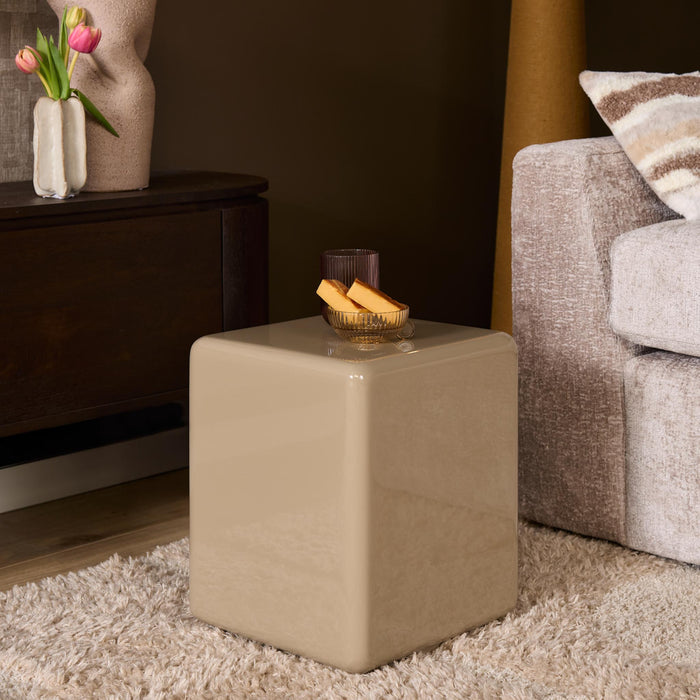 Salontafel Elias Vierkant | Beige 30cm