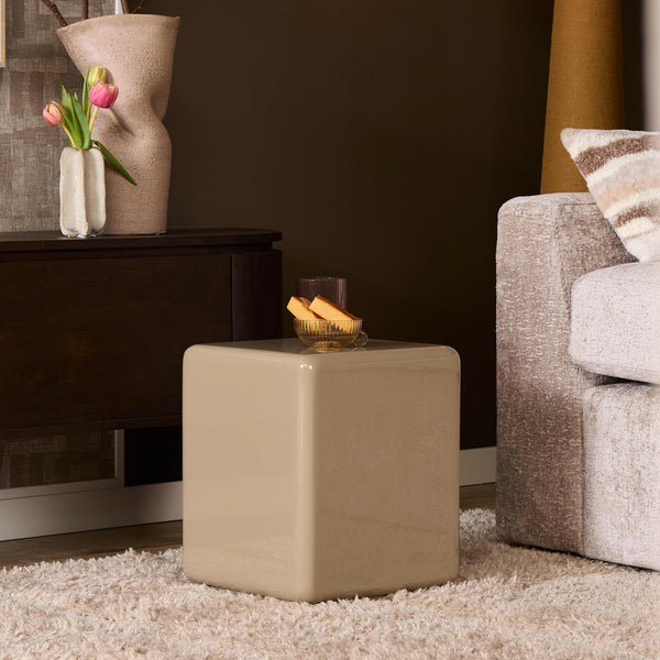 Salontafel Elias Vierkant | Beige 30cm