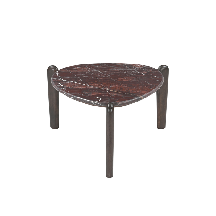 Bijzettafel Alva Marmer | Rood 66cm