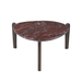 Bijzettafel Alva Marmer | Rood 66cm