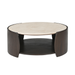 Salontafel Rune Rond | Bruin 80cm
