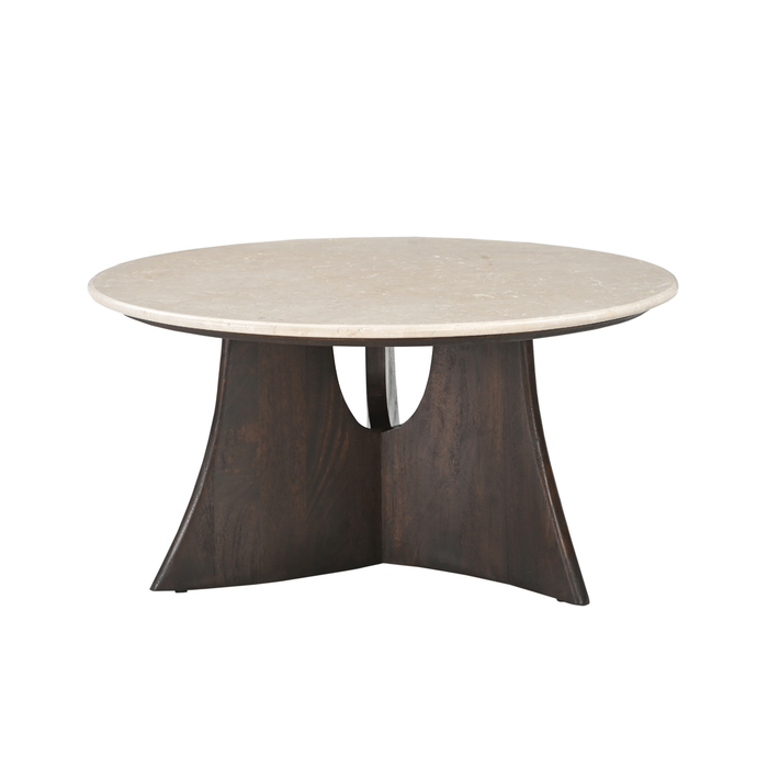 Salontafel Milo Rond | Bruin 80cm