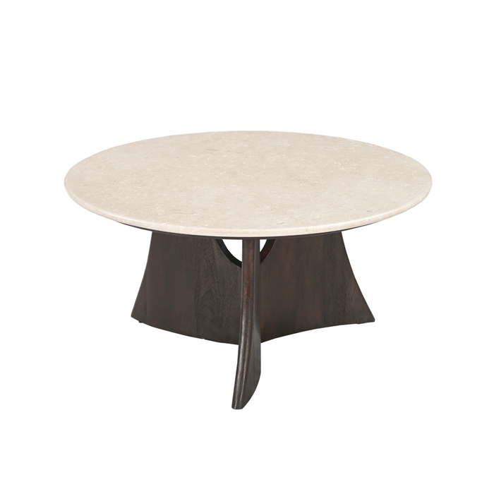 Salontafel Milo Rond | Bruin 80cm