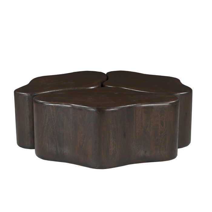 Salontafel Elara Organisch gevormd | Bruin 115cm