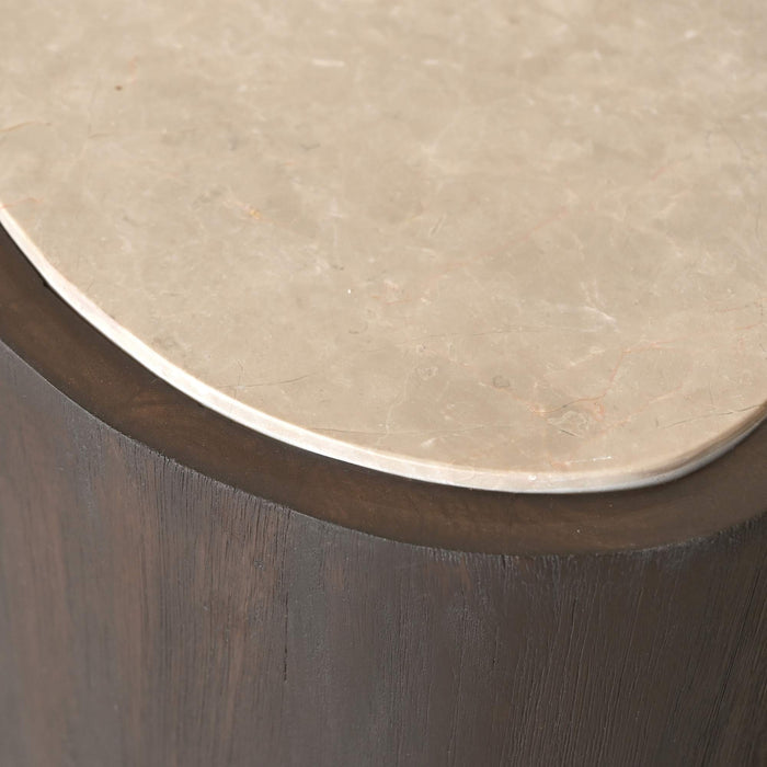 Salontafel Luma Marmer Organisch gevormd | Naturel 94cm