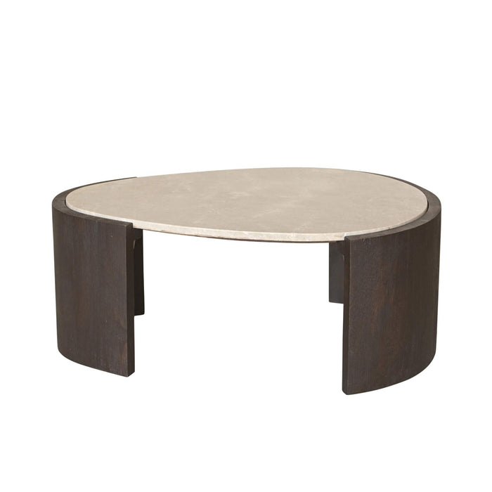 Bijzettafel Lume Organisch gevormd 71cm