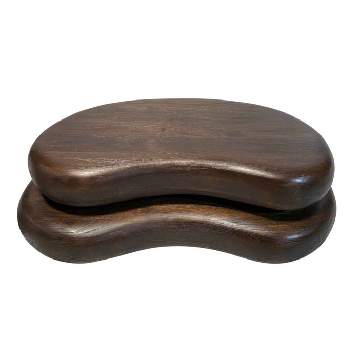 Salontafel Mads Organisch gevormd | Bruin 99cm