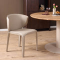 Eetkamerstoel Noor - Leer Beige