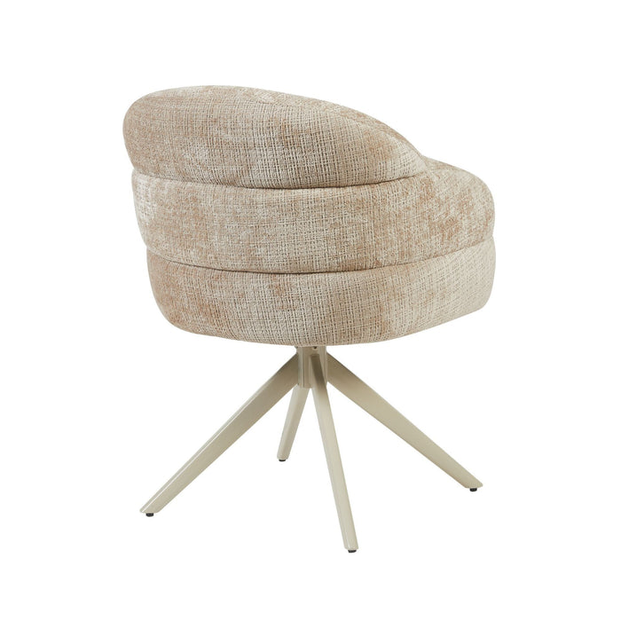 Eetkamerstoel Bella - Beige | Poot Sand