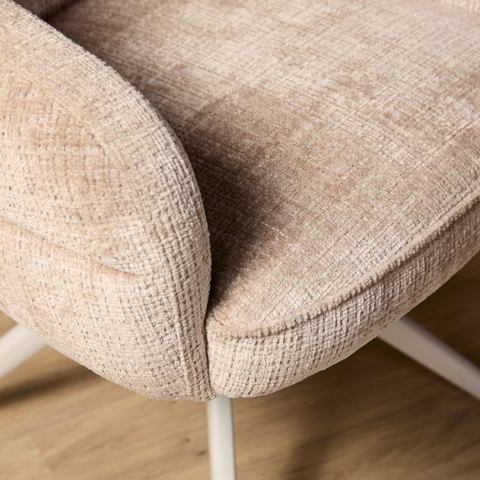 Eetkamerstoel Bella - Beige | Poot Sand