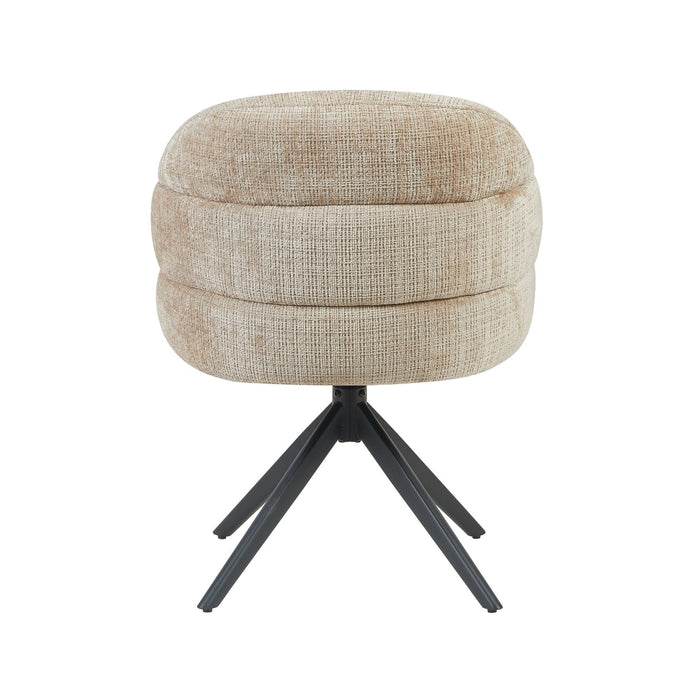 Eetkamerstoel Bella - Beige | Poot Black