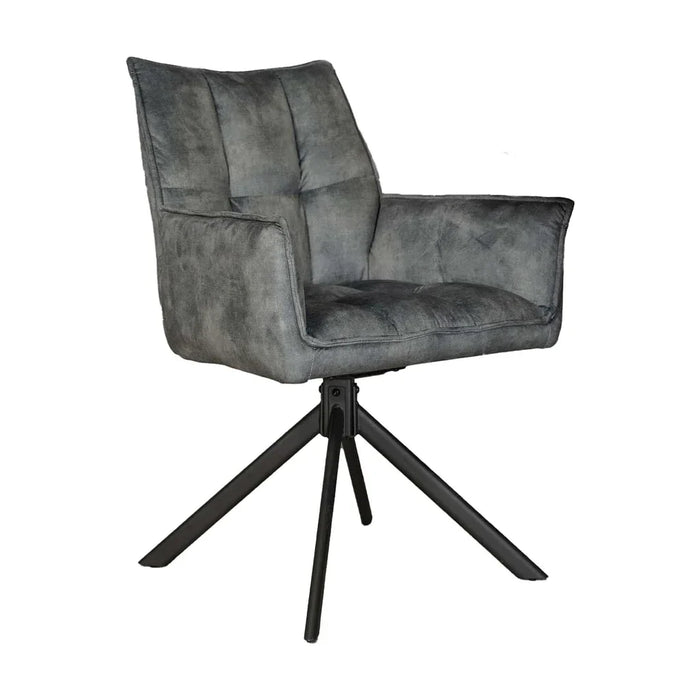 Eetkamerstoel Dani | Blauw Velvet