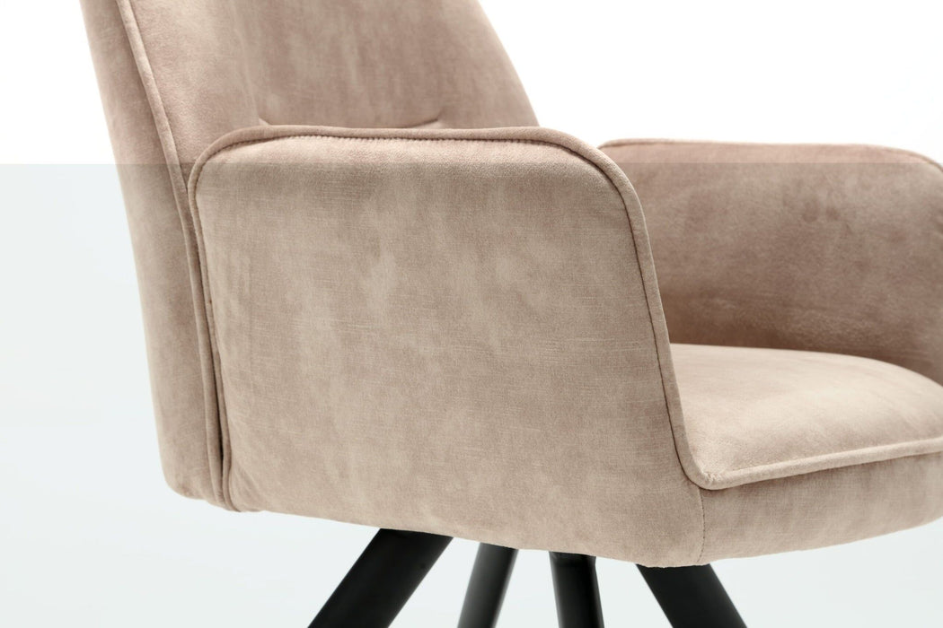 Eetkamerstoel Nova - Velvet Roze