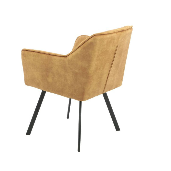 Eetkamerstoel Emma - Velvet Geel