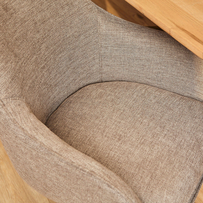 Eetkamerstoel Jens - Stof Taupe