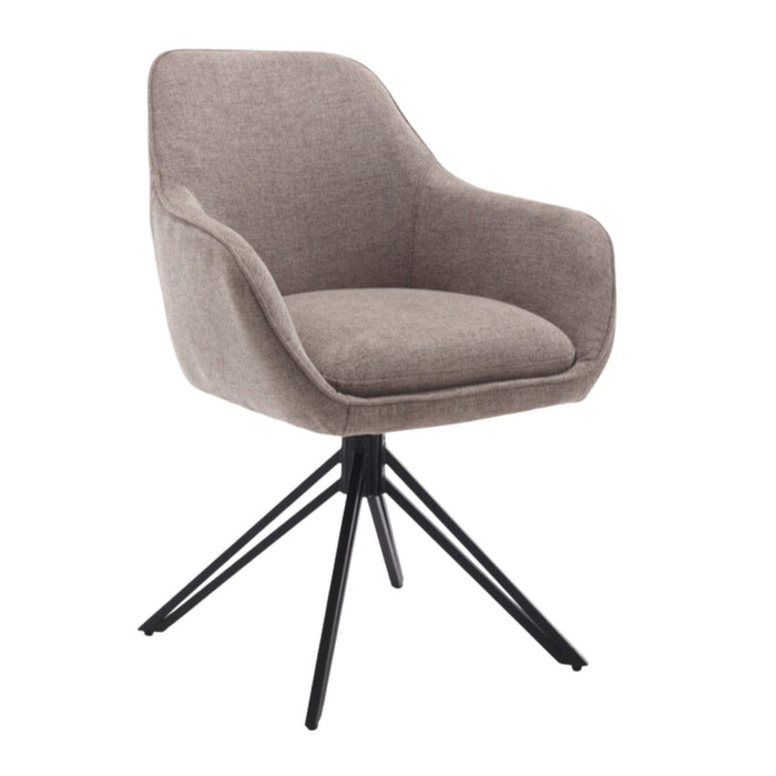 Eetkamerstoel Jens - Stof Taupe