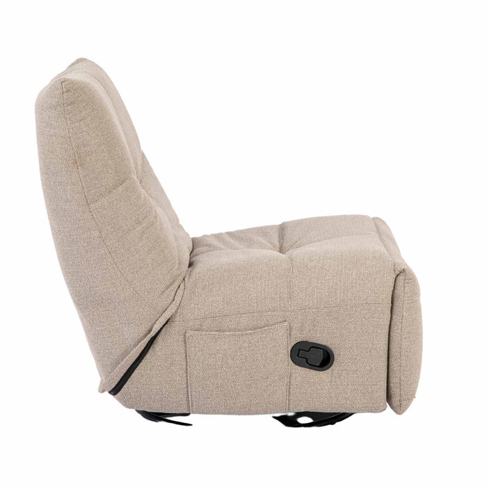 Fauteuil Lazy - Stof Taupe