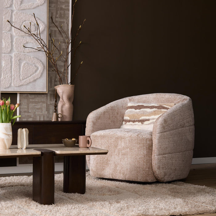 Fauteuil Yara - Cremona Stof Beige