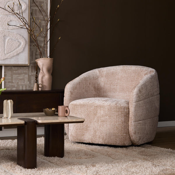 Fauteuil Yara - Cremona Stof Beige