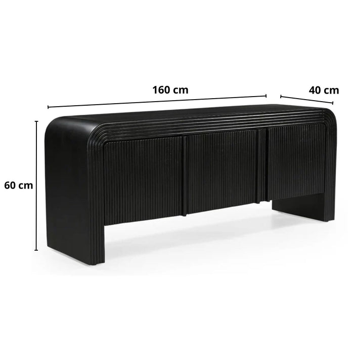 TV-Meubel Jacobb | Black 160cm