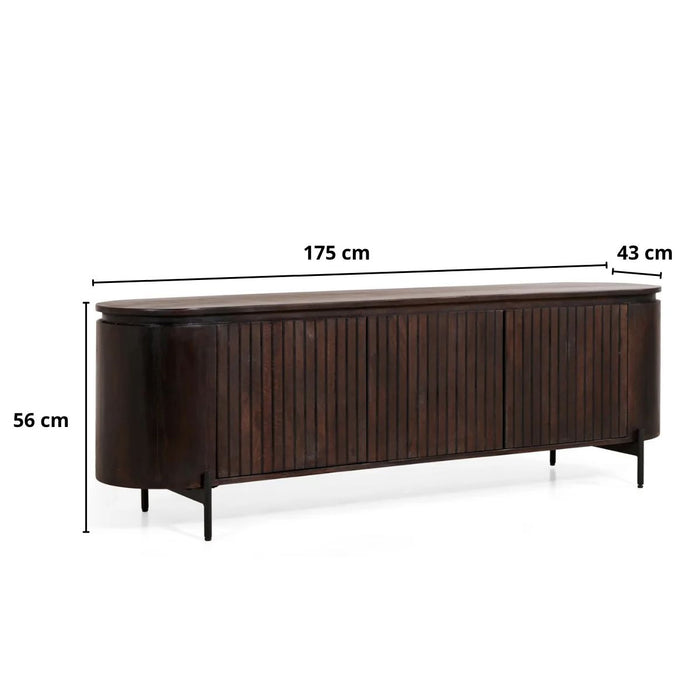 TV-Meubel Mokka | Donkerbruin 175cm