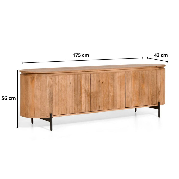 TV-Meubel Mokka | Lichtbruin 175cm
