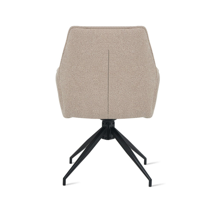 Eetkamerstoel Jill – Bouclé Taupe