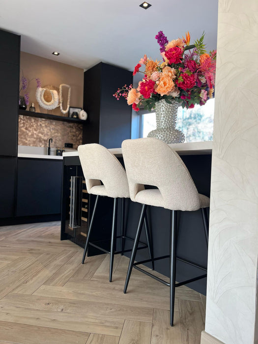Barkruk Monta – Stof Beige