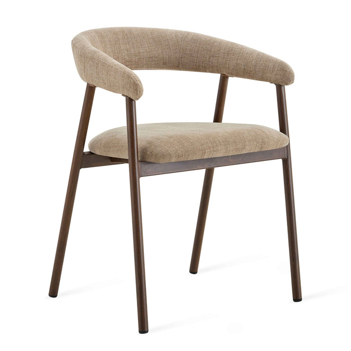 Eetkamerstoel Scandic – Taupe | Japandi