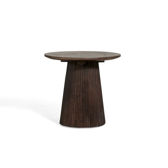 Bijzettafel Mokka  Donkerbruin Ø50cm