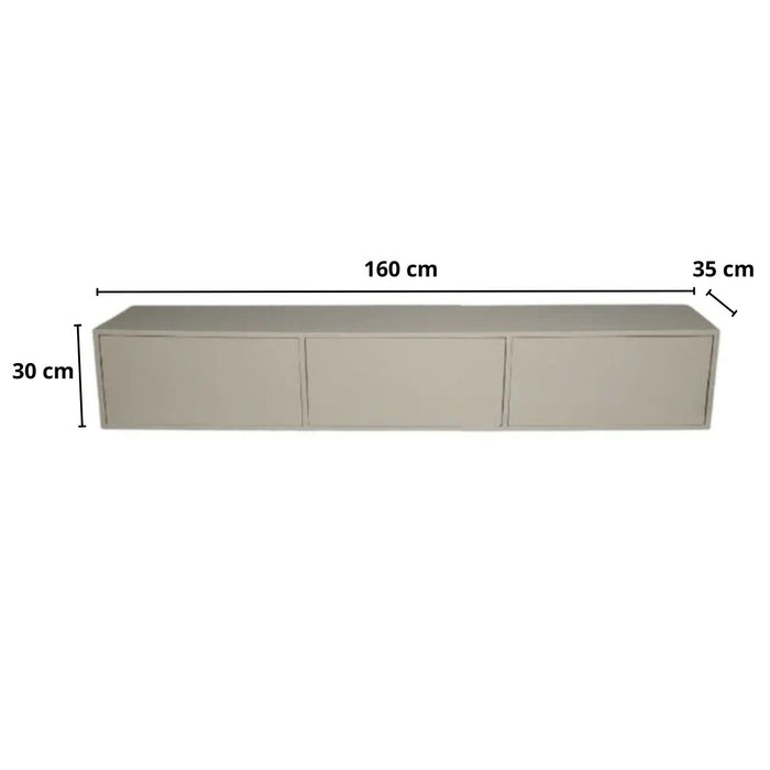 Zwevend TV-Meubel Vision | Sand 160cm