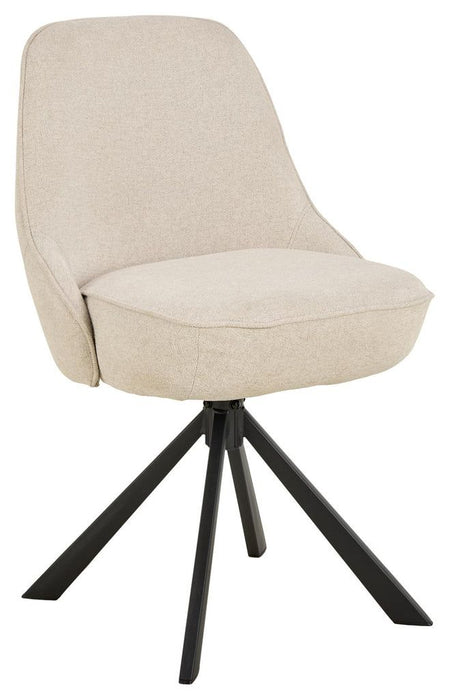 Eetkamerstoel Carlton - Stof Beige