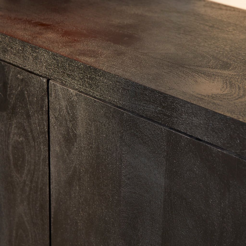 Dressoir Brussel 3 deur | Zwart