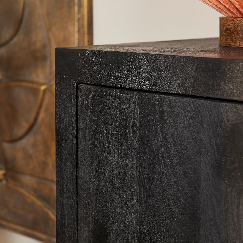 Dressoir Brussel 3 deur | Zwart