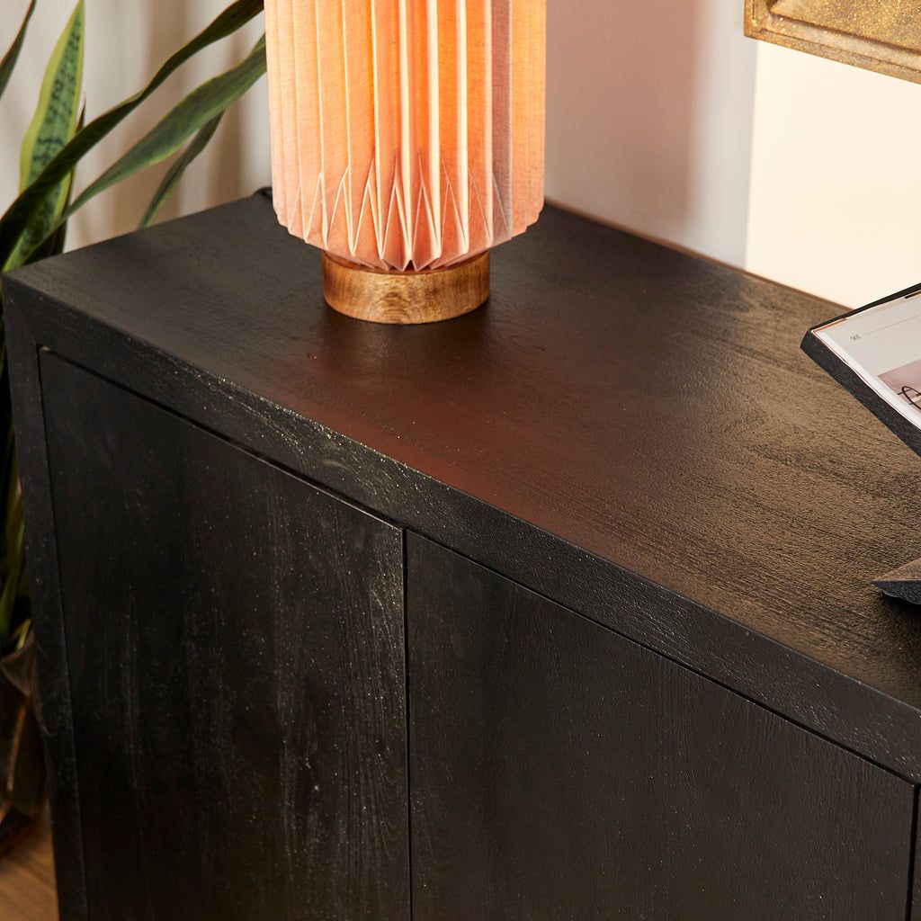 Dressoir Brussel 4 deur | Zwart