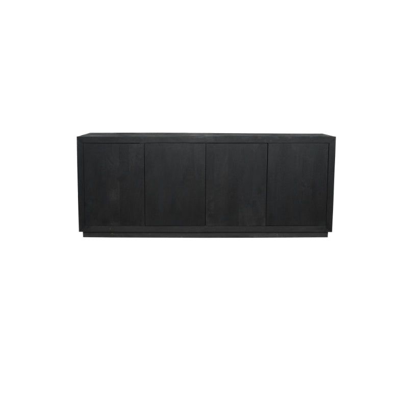 Dressoir Brussel 4 deur | Zwart