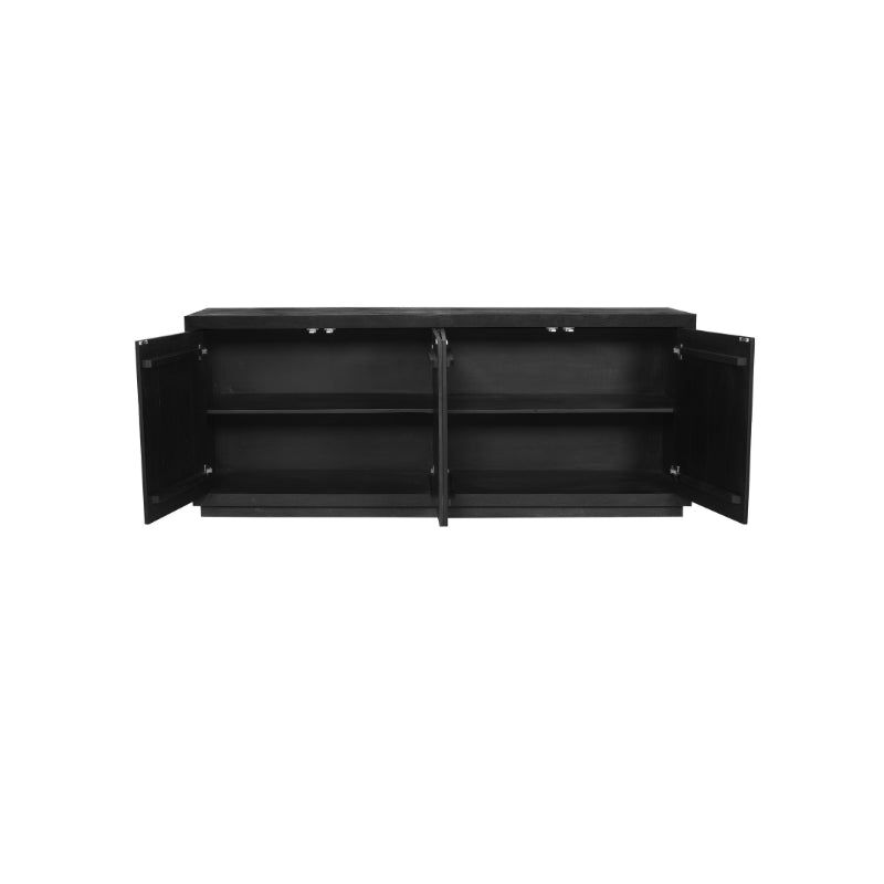 Dressoir Brussel 4 deur | Zwart