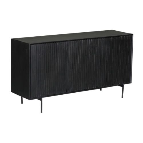 Dressoir Madison | Zwart 165cm