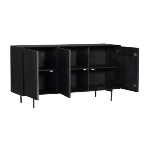 Dressoir Madison | Zwart 165cm